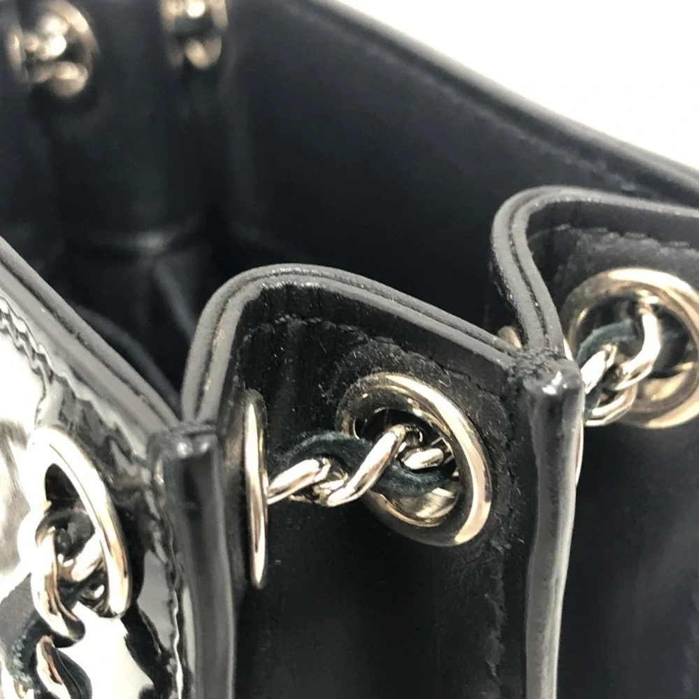 CHANEL Black Logo Shoulder Bag